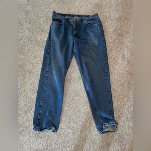 Wrangler Mens 38 x 34 Blue Jeans